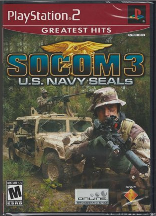 SOCOM US Navy SEALs 3 (Greatest Hits) - PlayStation 2