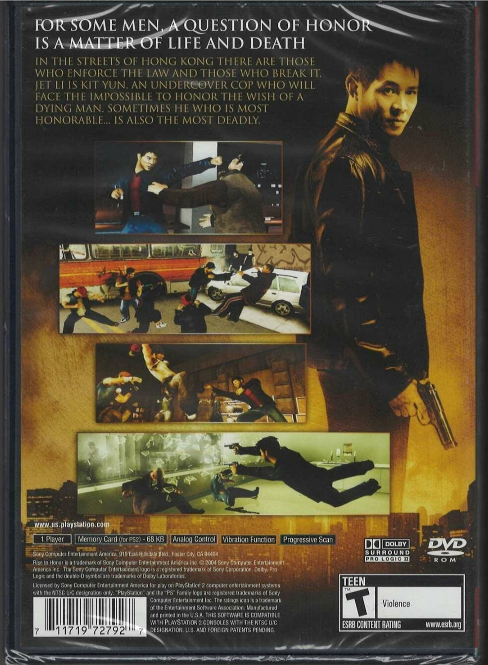 Jet Li: Rise to Honor (Greatest Hits) - PlayStation 2