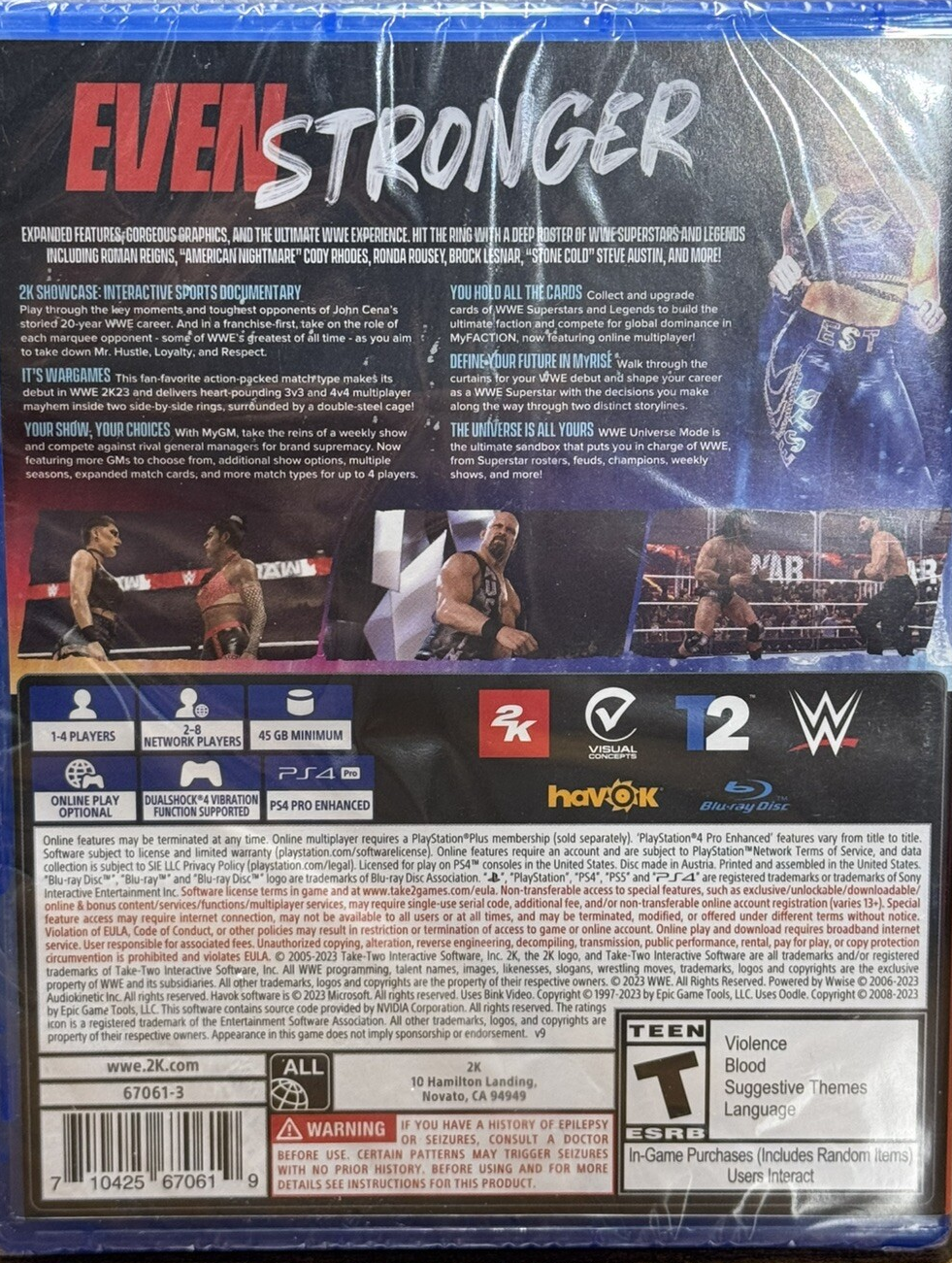 WWE 2K23 - PlayStation 4