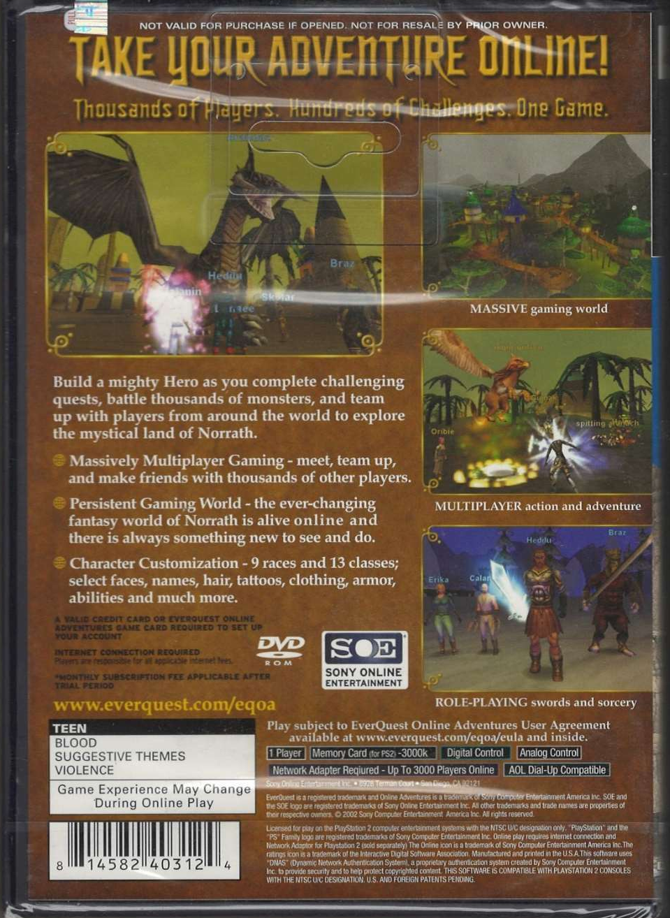 Everquest Online Adventures - PlayStation 2