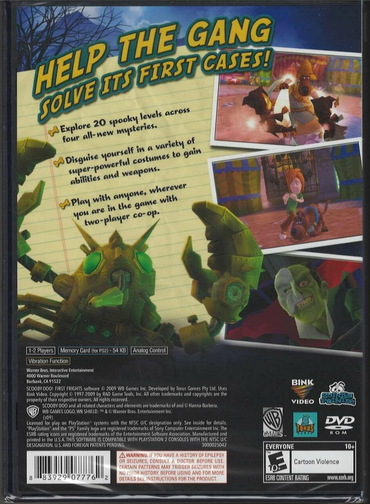 Scooby Doo! First Frights - PlayStation 2