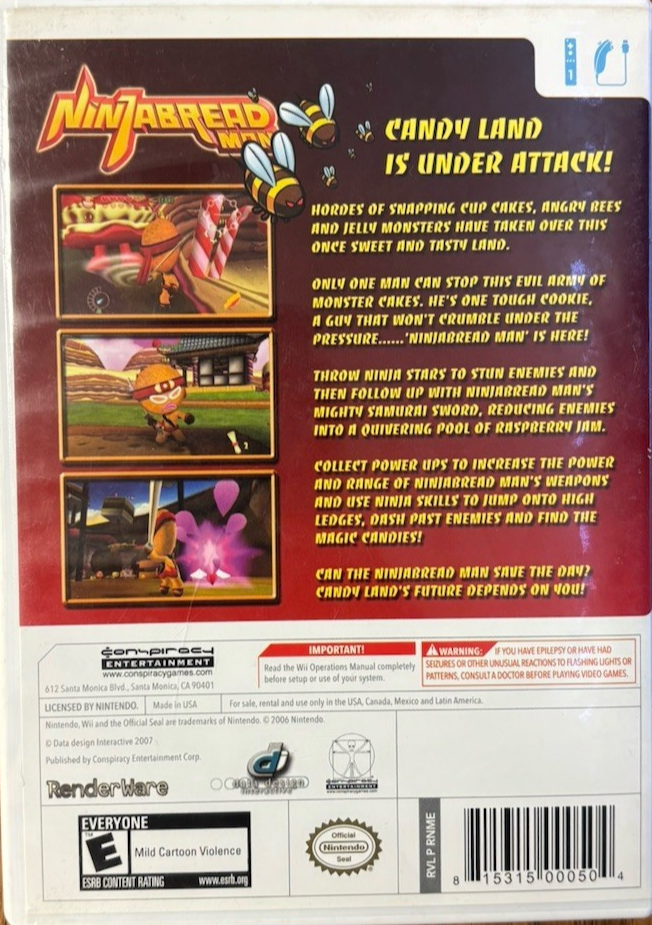 Ninjabread Man - Nintendo Wii