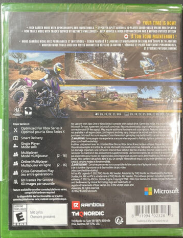 MX vs ATV Legends - Xbox One/Series X