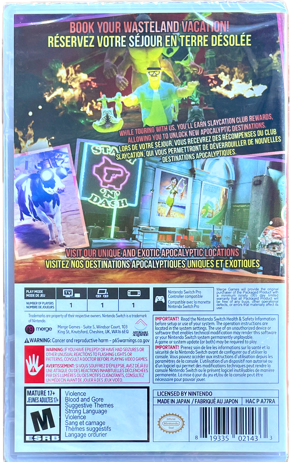 Slaycation Paradise - Nintendo Switch