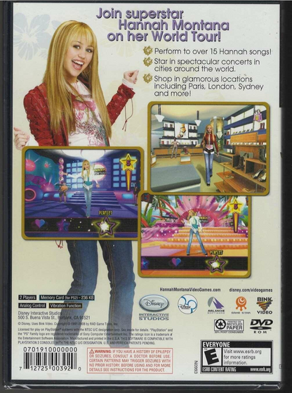 Hannah Montana Spotlight World Tour - PlayStation 2