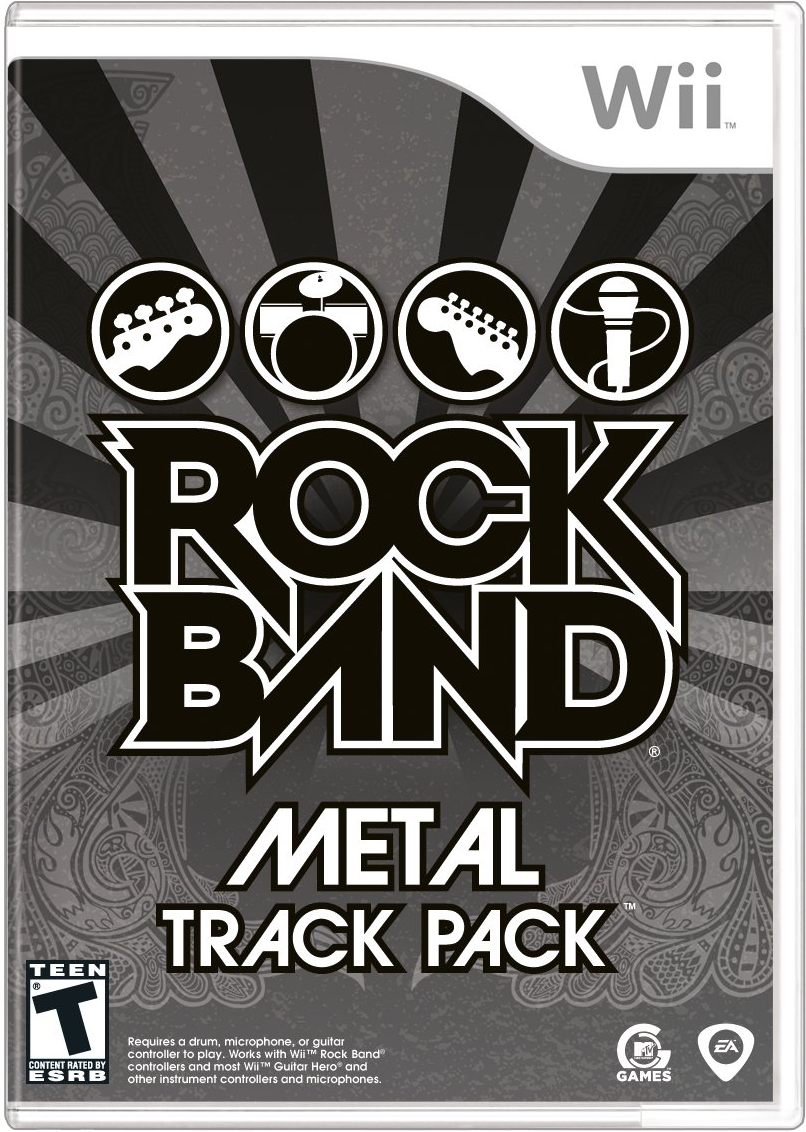Rock Band: Metal Track Pack - Nintendo Wii