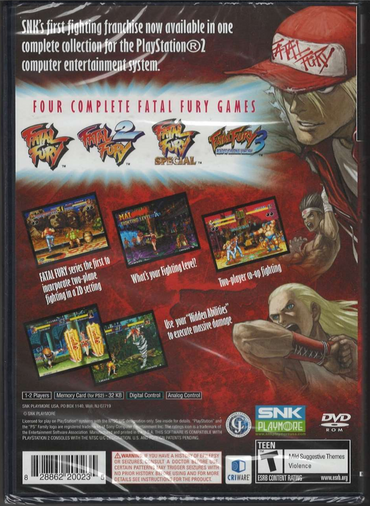 Fatal Fury Battle Archives Volume 1 - PlayStation 2