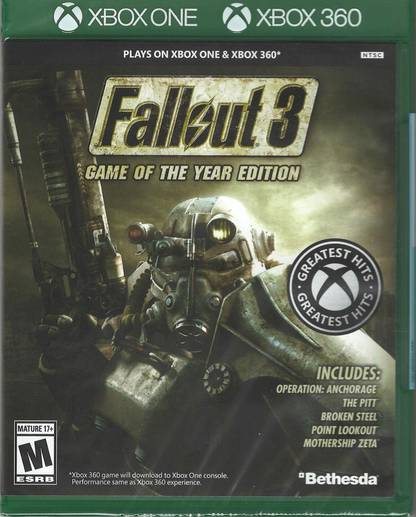 Fallout 3: Game of The Year Edition (Platinum Hits) - Xbox 360