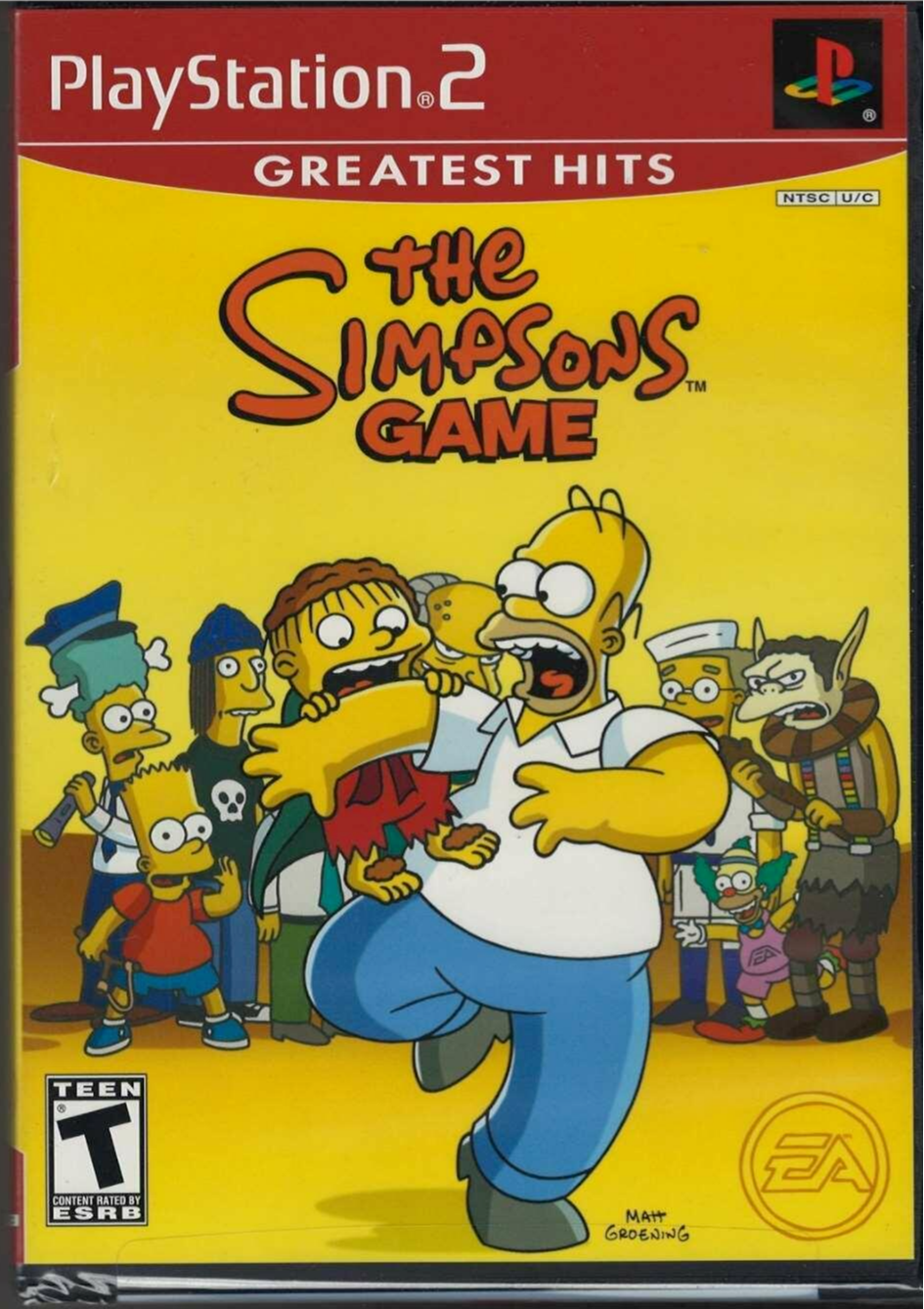 The Simpsons Game (Greatest Hits) - PlayStation 2