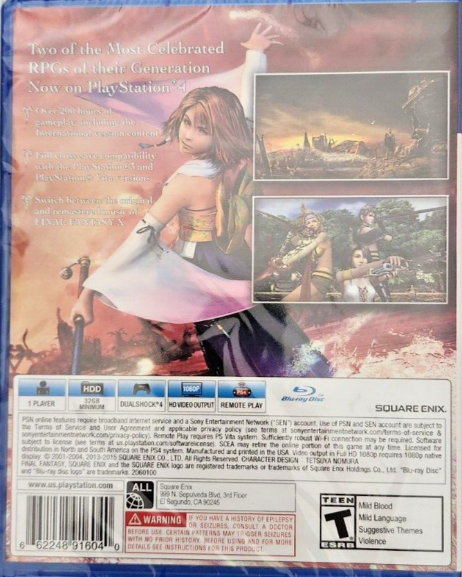 Final Fantasy X|X-2 HD Remaster - PlayStation 4