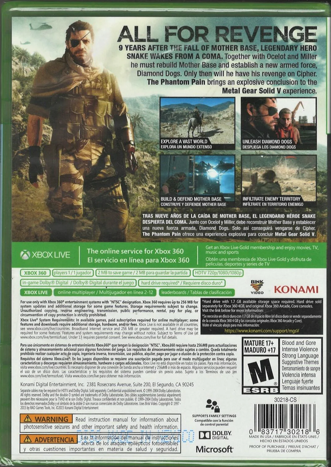 metal gear solid v the phantom pain xbox 360 review Metal Gear Solid V: The Phantom Pain