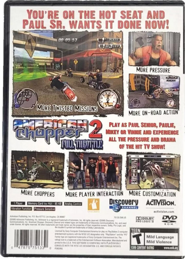 American Chopper 2: Full Throttle - PlayStation 2