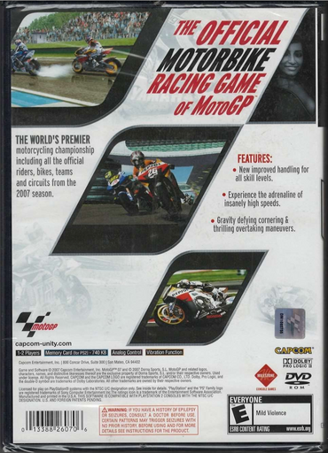 Moto GP 07 - PlayStation 2