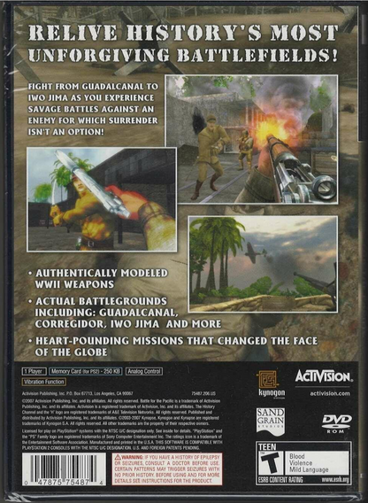 History Channel: Battle for the Pacific - PlayStation 2