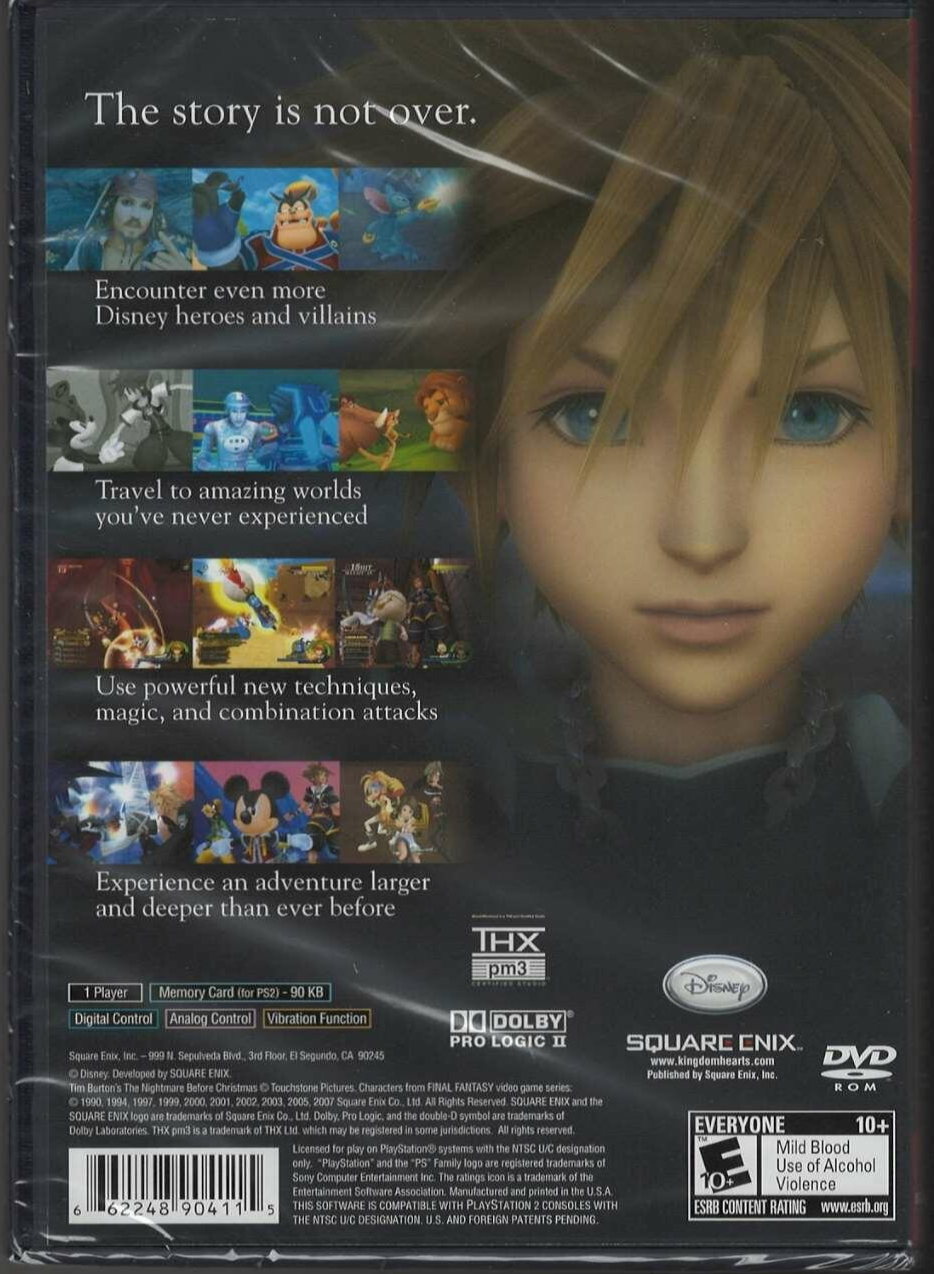 Kingdom Hearts II (Greatest Hits) - PlayStation 2