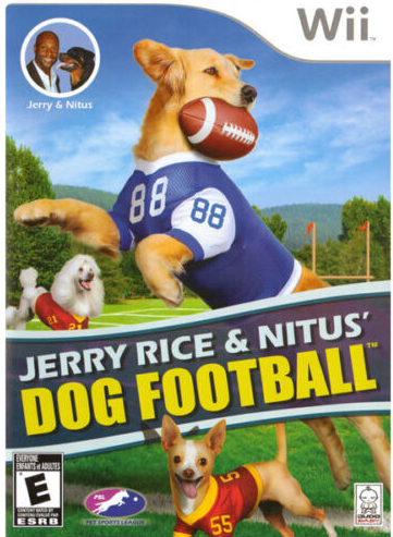 Jerry Rice & Nitus' Dog Football