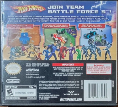 Hot Wheels: Battle Force 5 - Nintendo DS