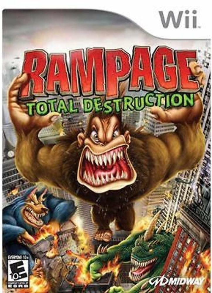 Rampage: Total Destruction - Nintendo Wii