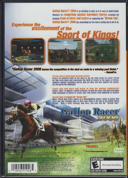 Gallop Racer 2006 - PlayStation 2