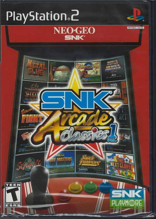 SNK Arcade Classics vol. 1 - PlayStation 2