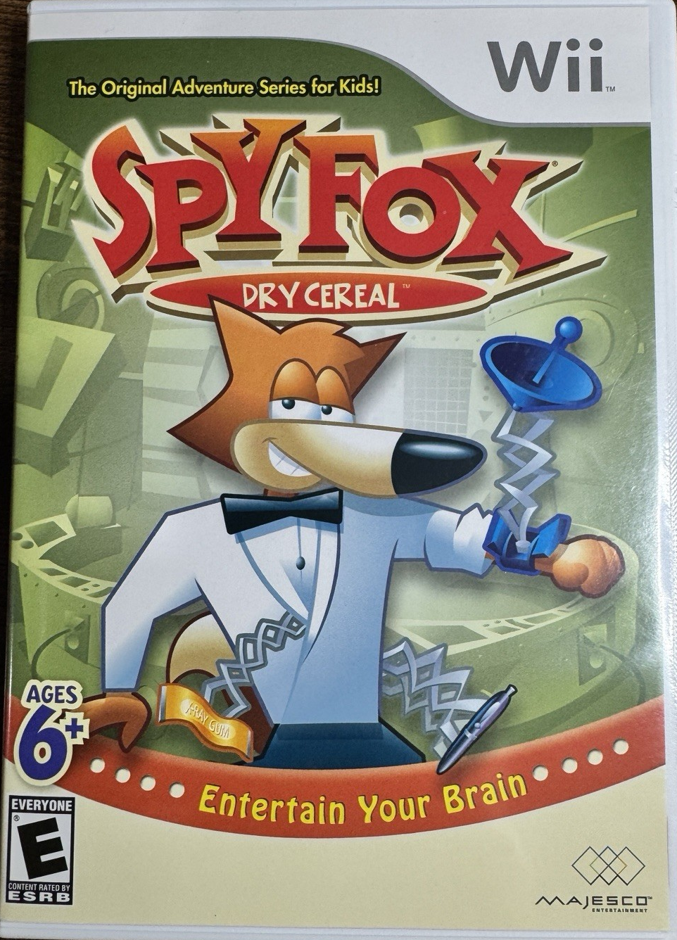 Spy Fox In Dry Cereal - Nintendo Wii