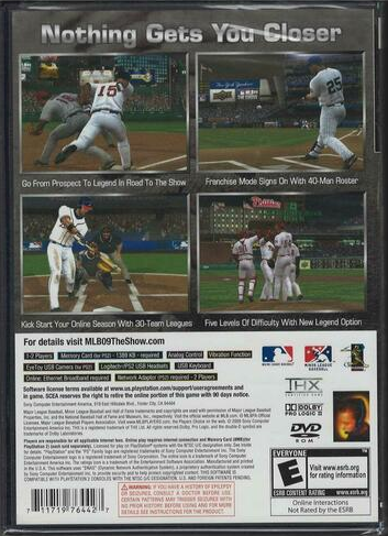 MLB 2009: The Show - PlayStation 2