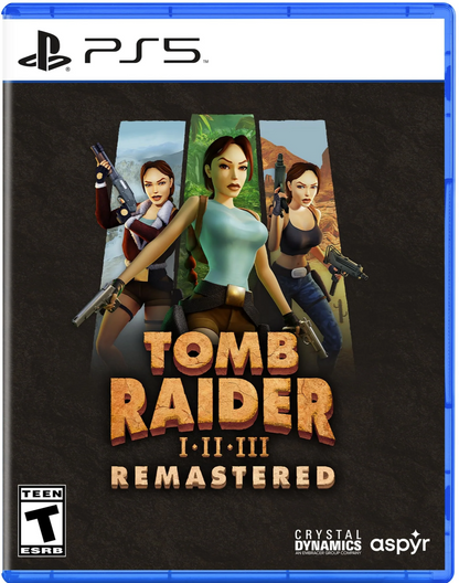 Tomb Raider I-III Remastered Starring Lara Croft - PlayStation 5