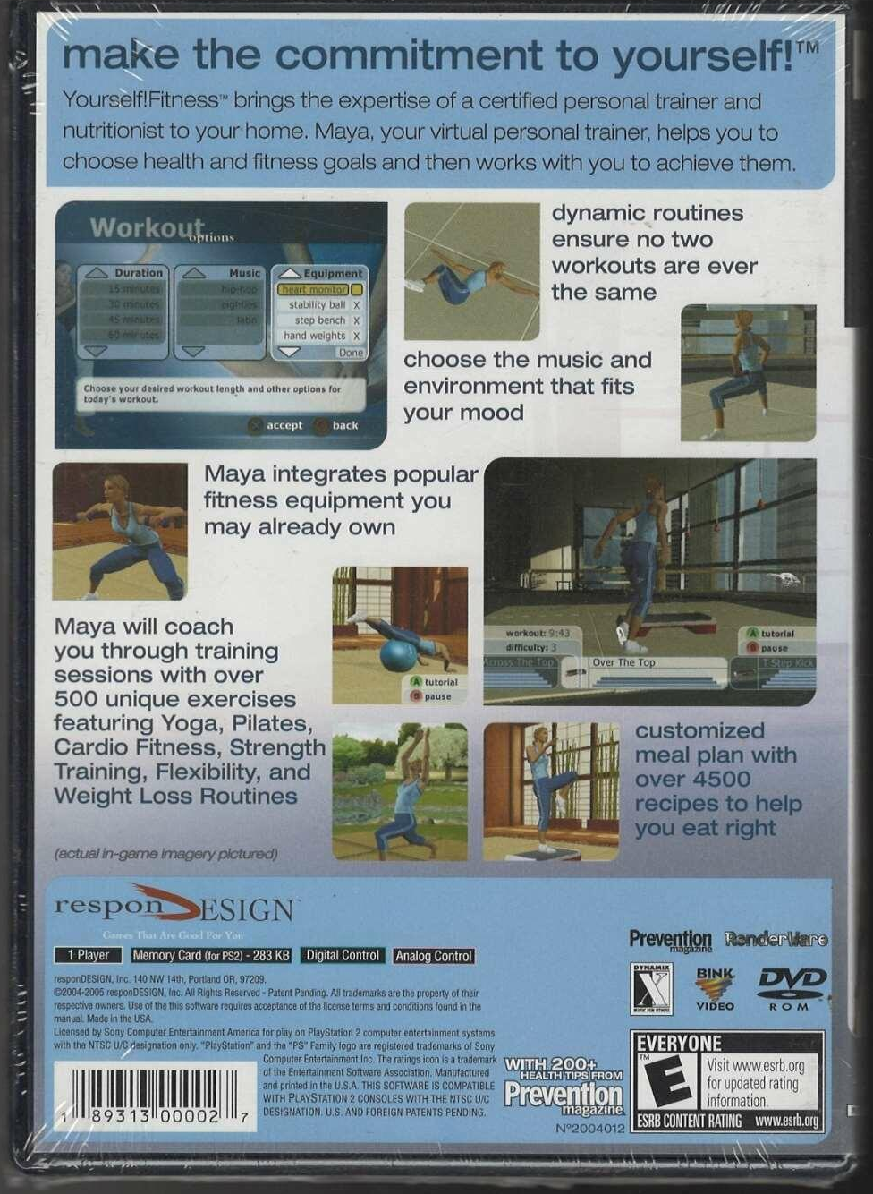 Yourself! Fitness - PlayStation 2