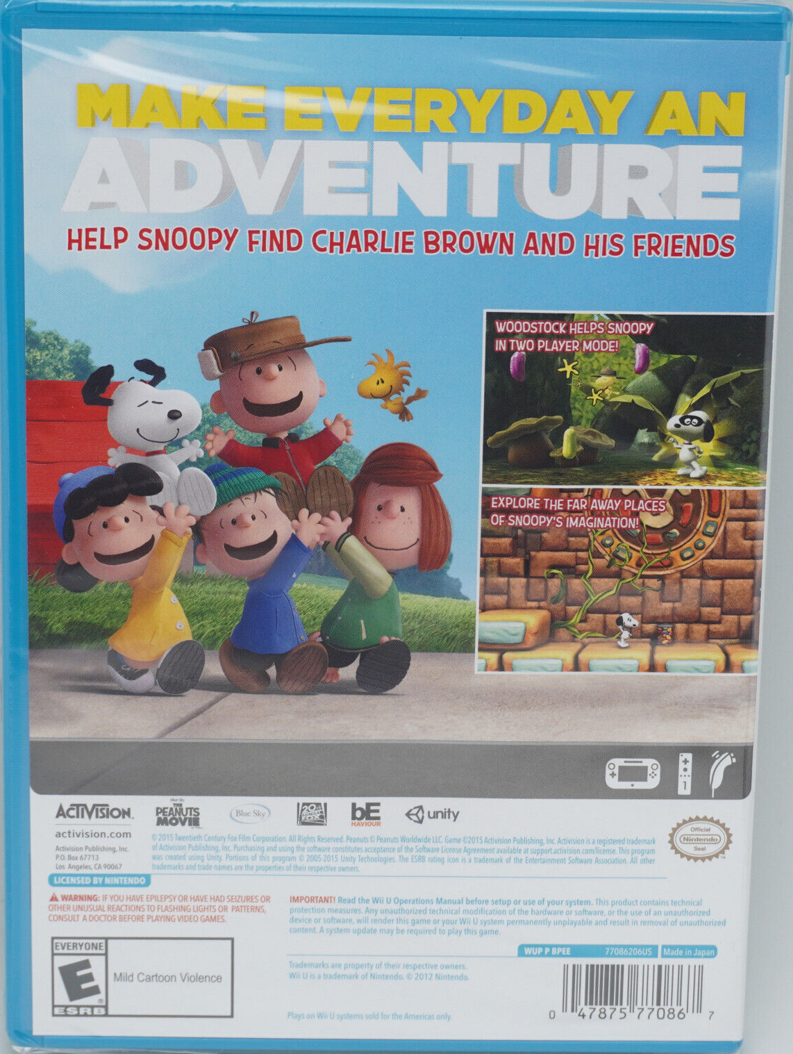 Snoopy's Grand Adventure - Nintendo Wii-U