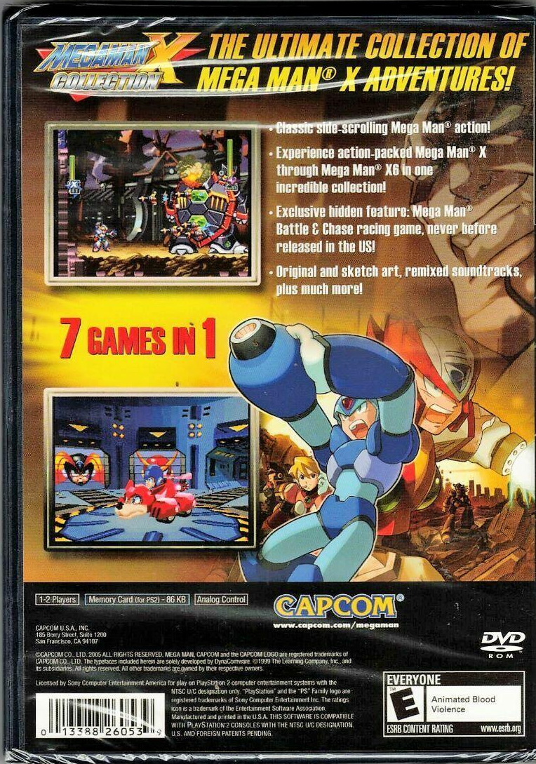 Mega Man X Collection - PlayStation 2