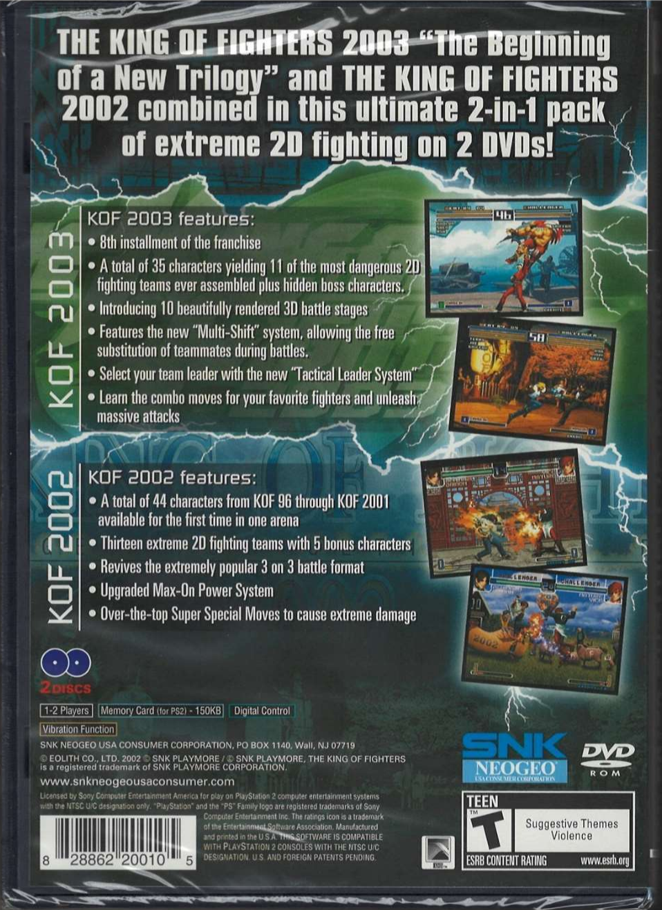 The King of Fighters 2002-2003 - PlayStation 2