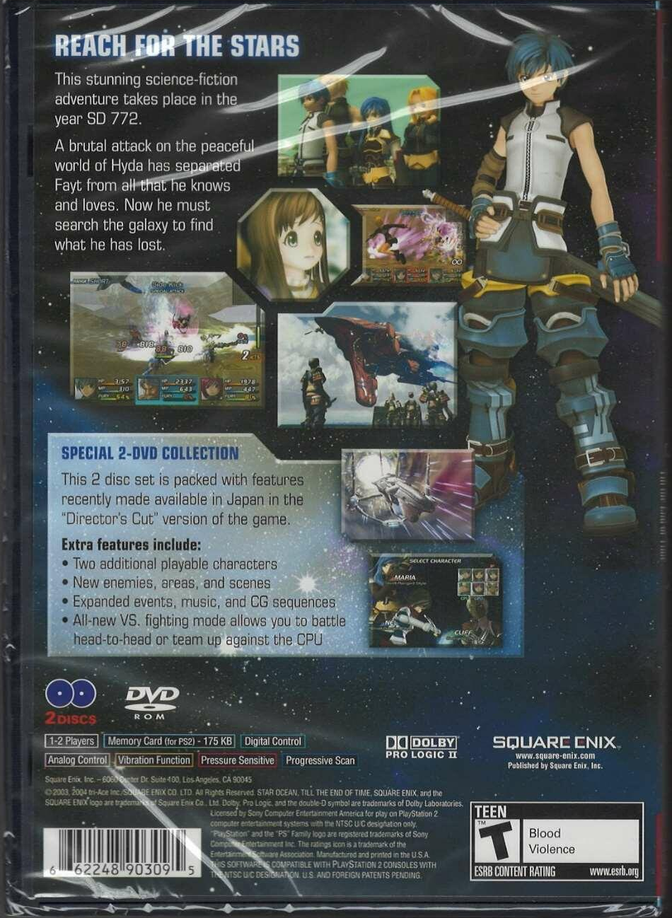 Star Ocean: Till The End Of Time (Greatest Hits) - PlayStation 2