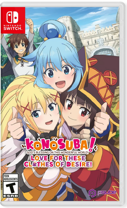 KONOSUBA - God's Blessing on this Wonderful World! Love For These Clothes Of Desire! - Nintendo Switch