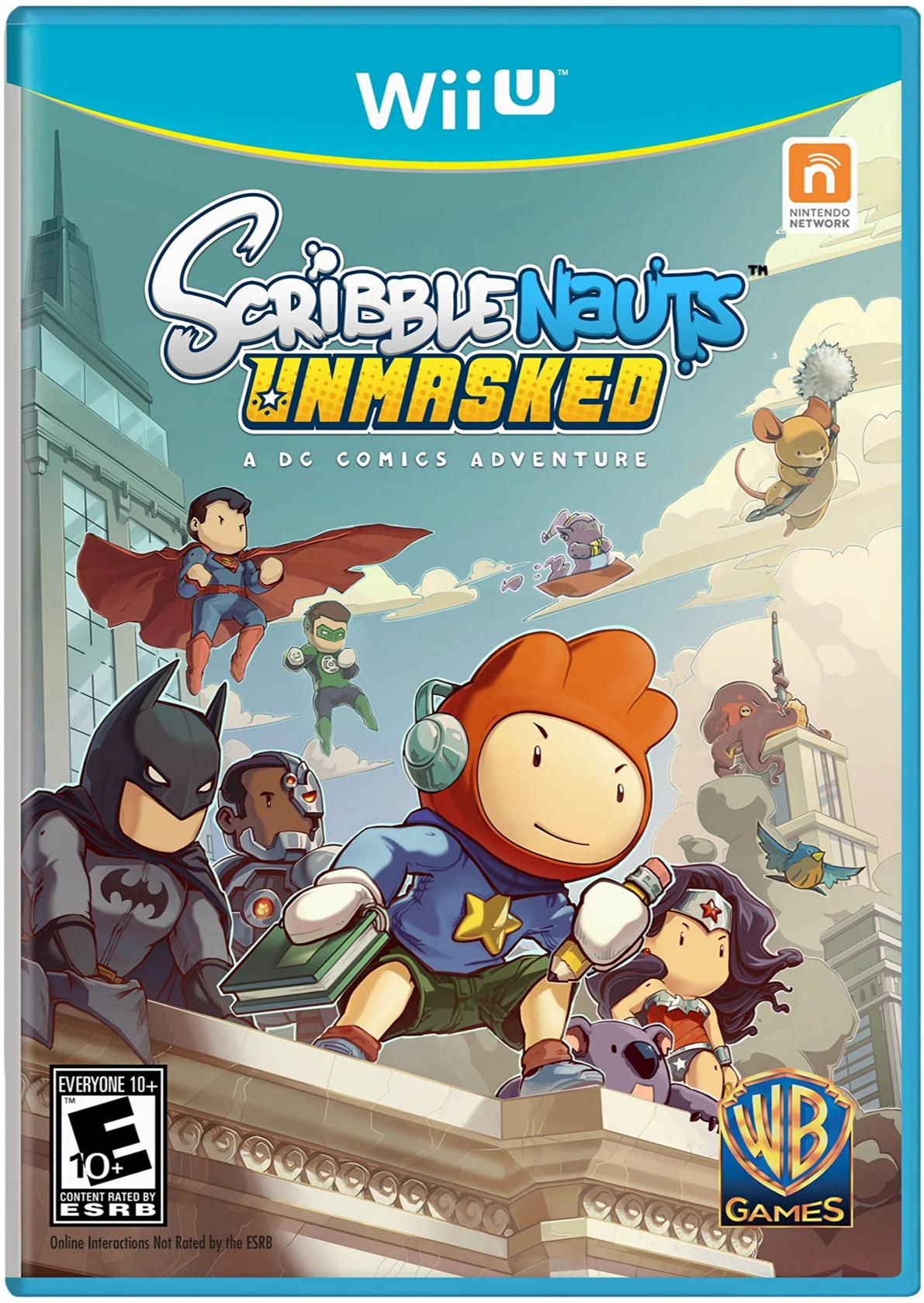 Scribblenauts Unmasked: A DC Comics Adventure - Wii-U