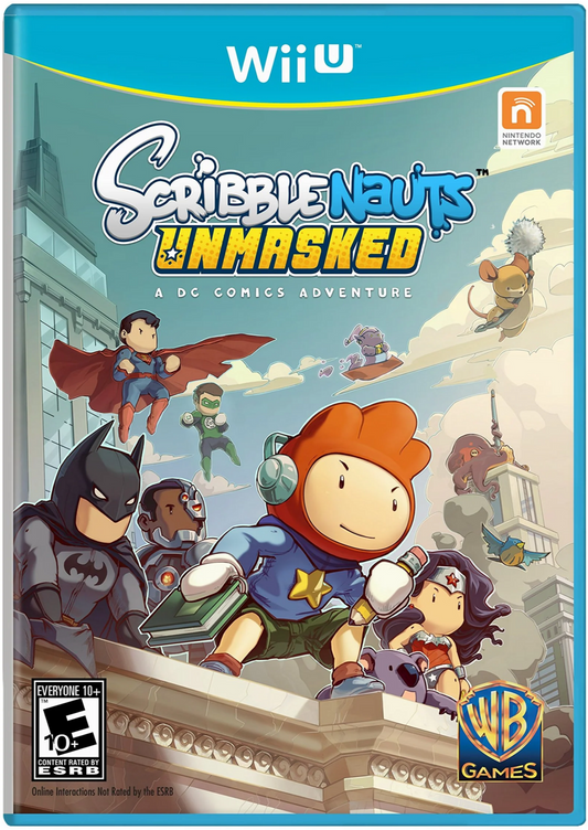 Scribblenauts Unmasked: A DC Comics Adventure - Wii-U