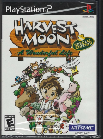 Harvest Moon A Wonderful Life Special Edition - PlayStation 2