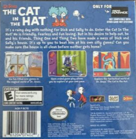 Cat In the Hat - Game Boy Advance