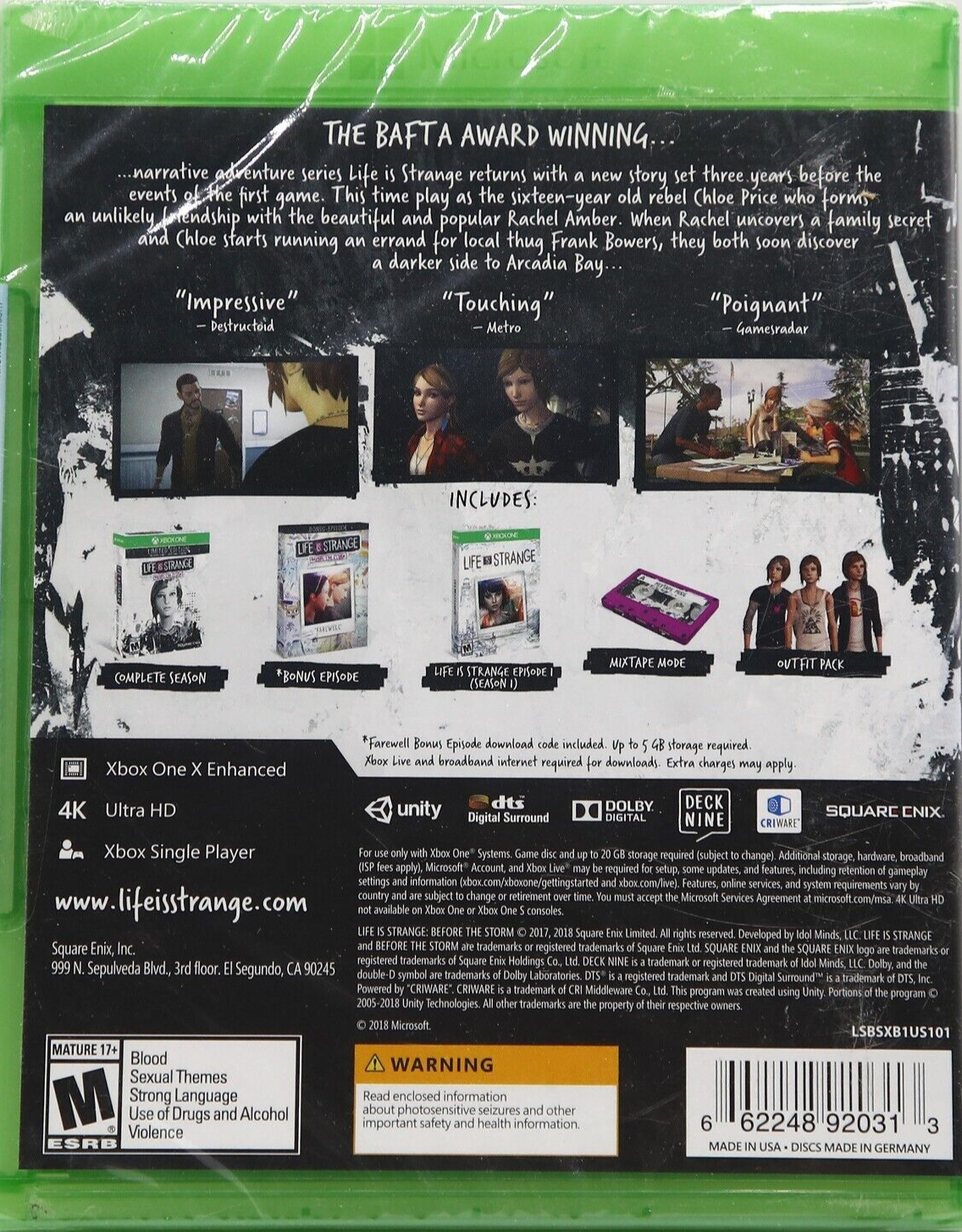 Life is Strange: Before the Storm - Xbox One