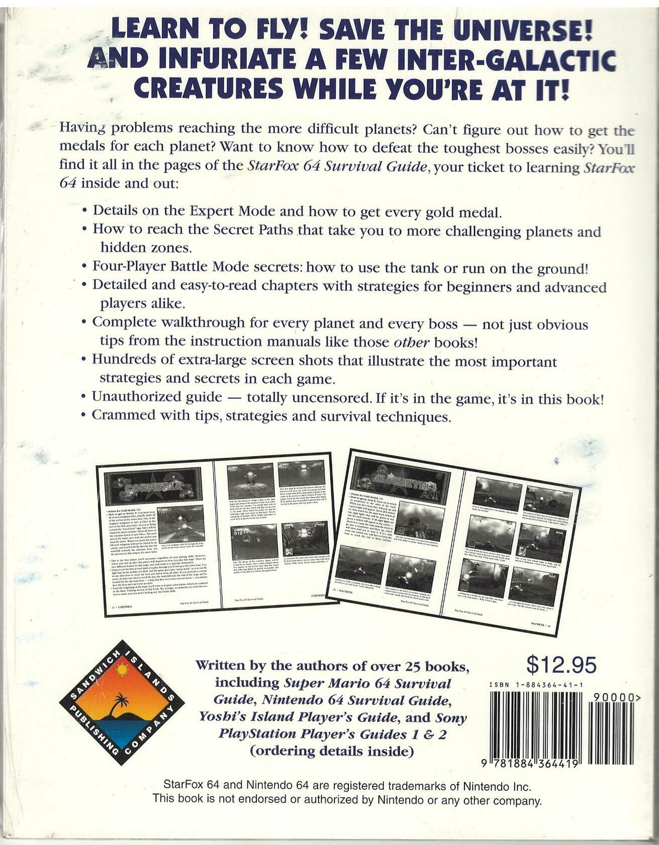 Star Fox 64 Survival Guide