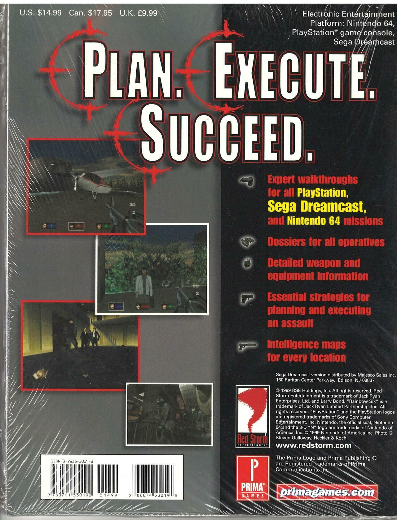 Tom Clancy's Rainbow Six - Prima's Official Strategy Guide