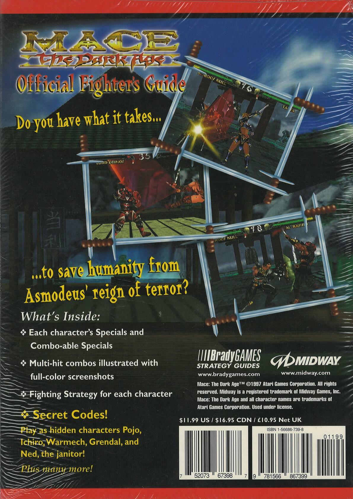 MACE: THE DARK AGE - Official Fighter's Guide