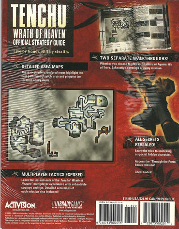 Tenchu(TM): Wrath of Heaven(TM) Official Strategy Guide Farkas, Bart G.