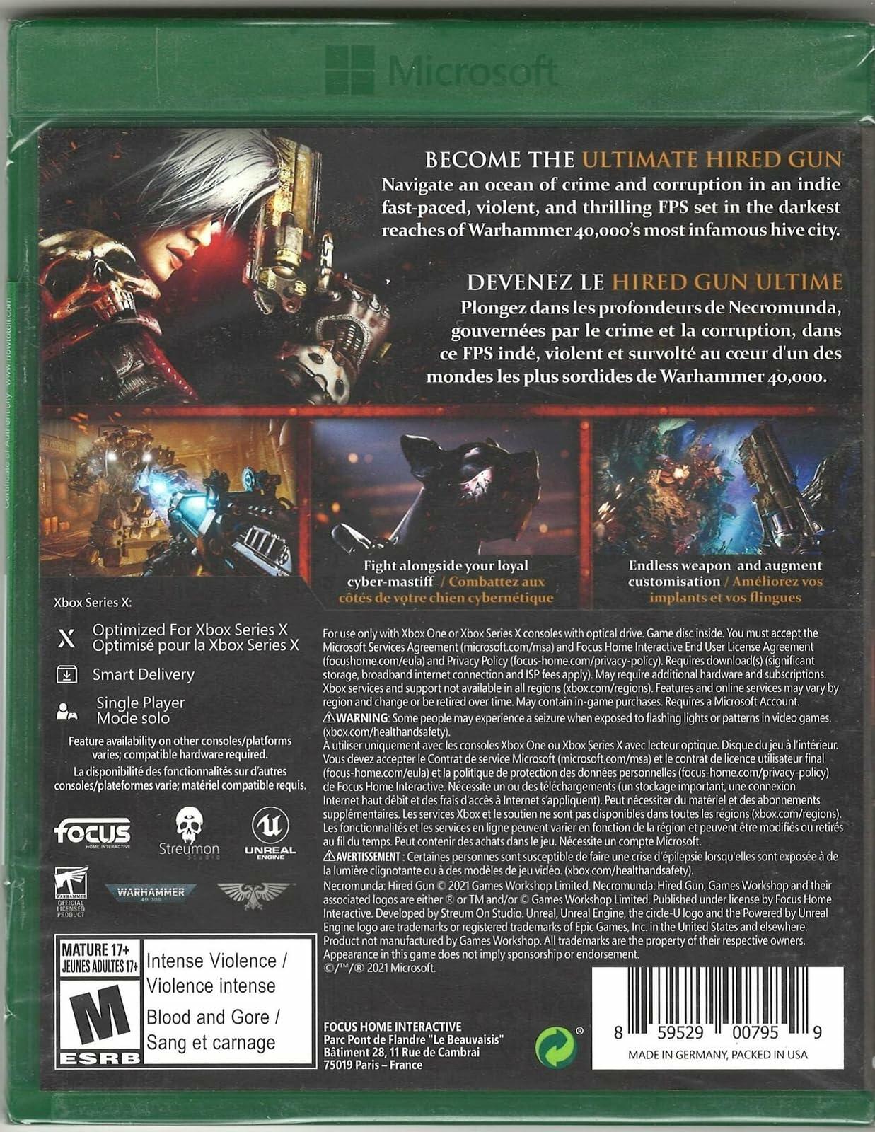 Necromunda: Hired Gun - Xbox Series X|S, Xbox One