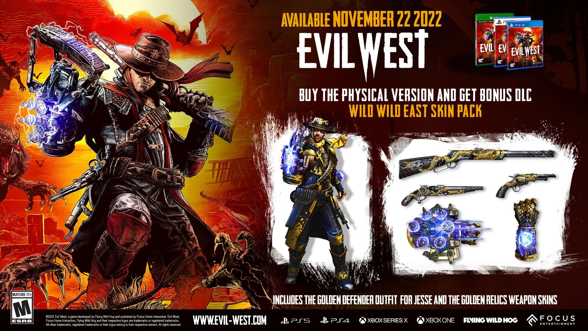 Evil West - PlayStation 4 [video game]