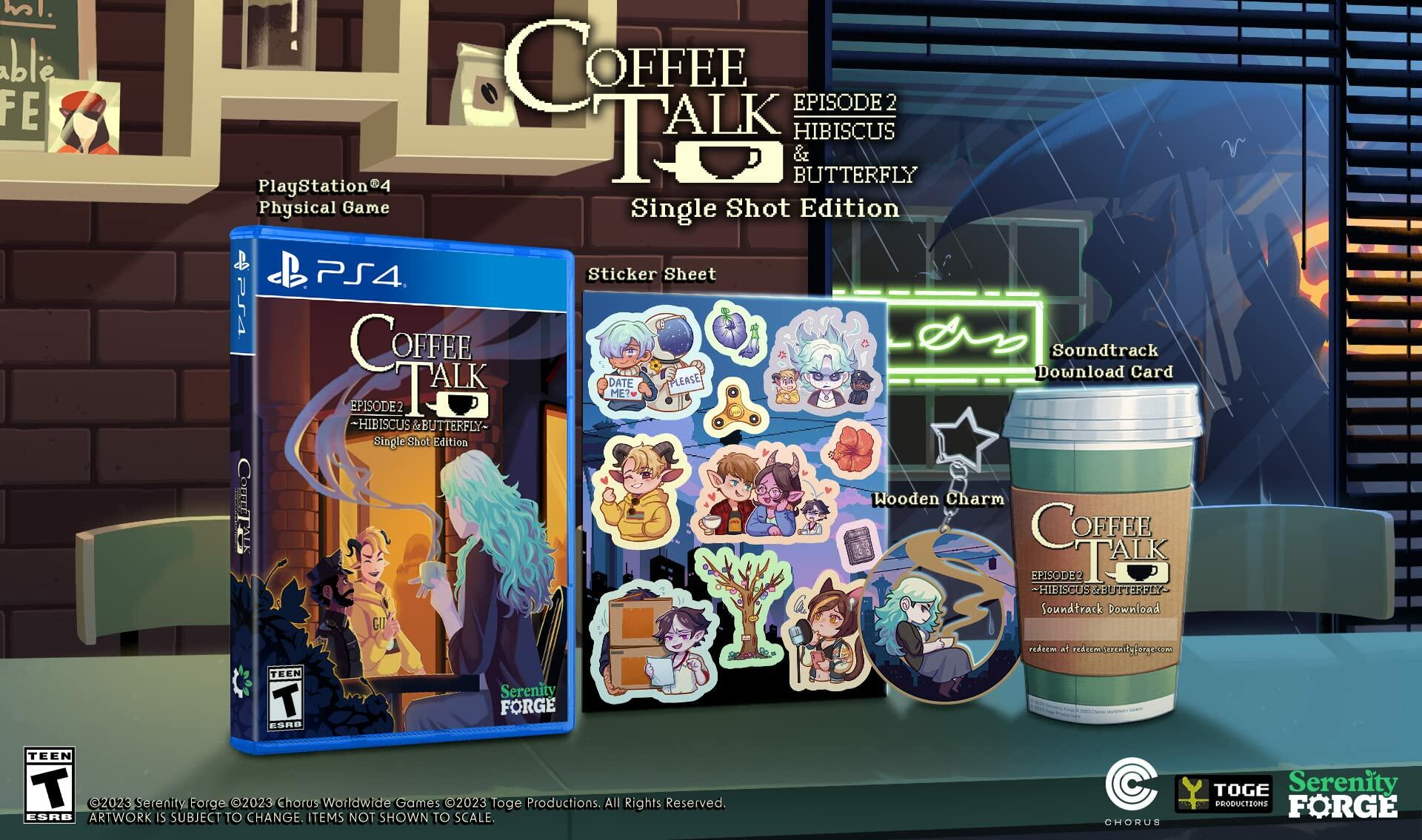 Coffee Talk Episode 2: Hibiscus & Butterfly Single Shot Edition - PlayStation 4