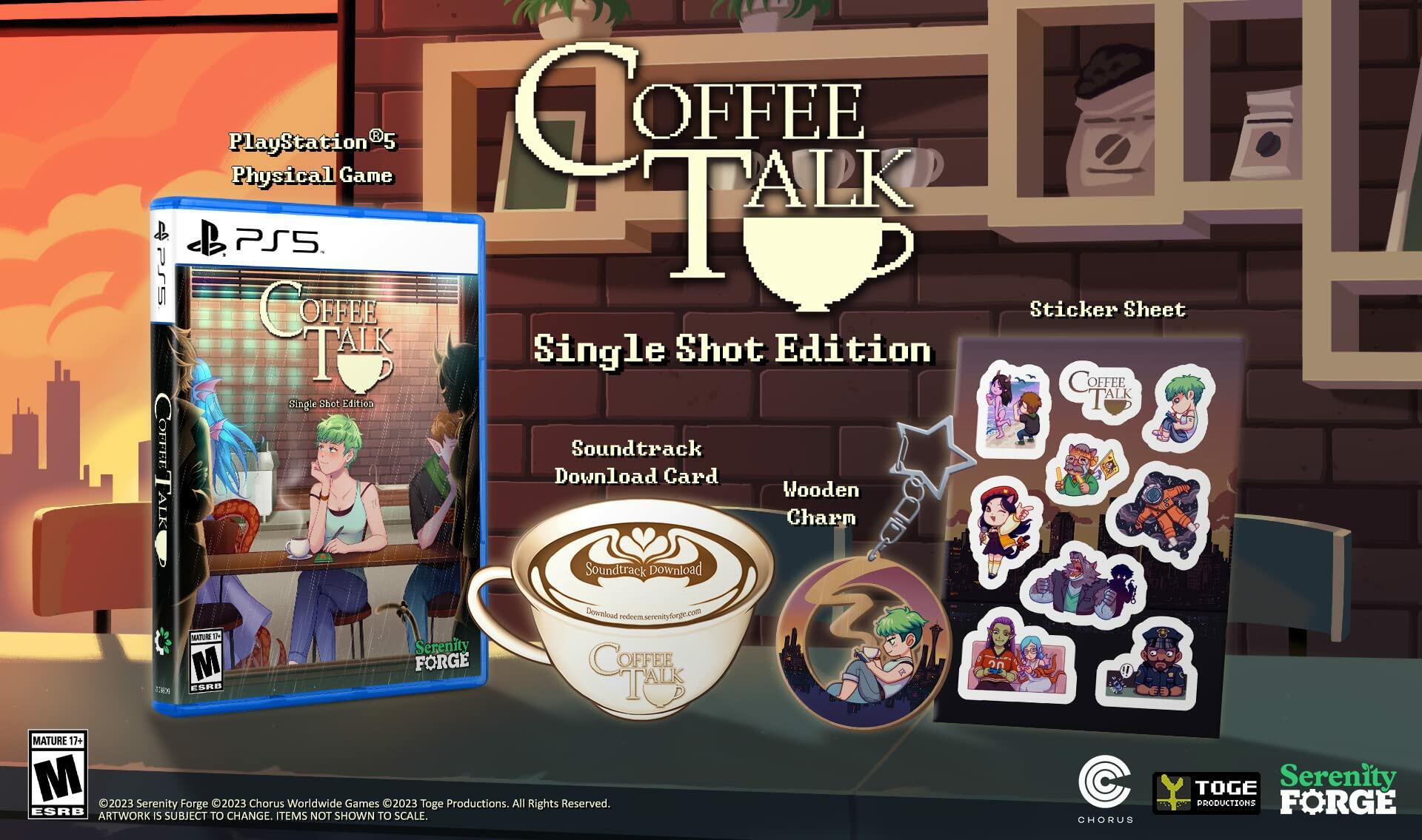 Coffee Talk Single Shot Edition - PlayStation 5 [video game]