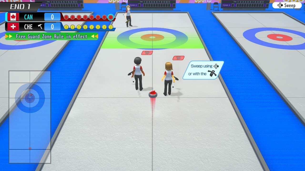 Let's Play Curling!! - Nintendo Switch [video game]