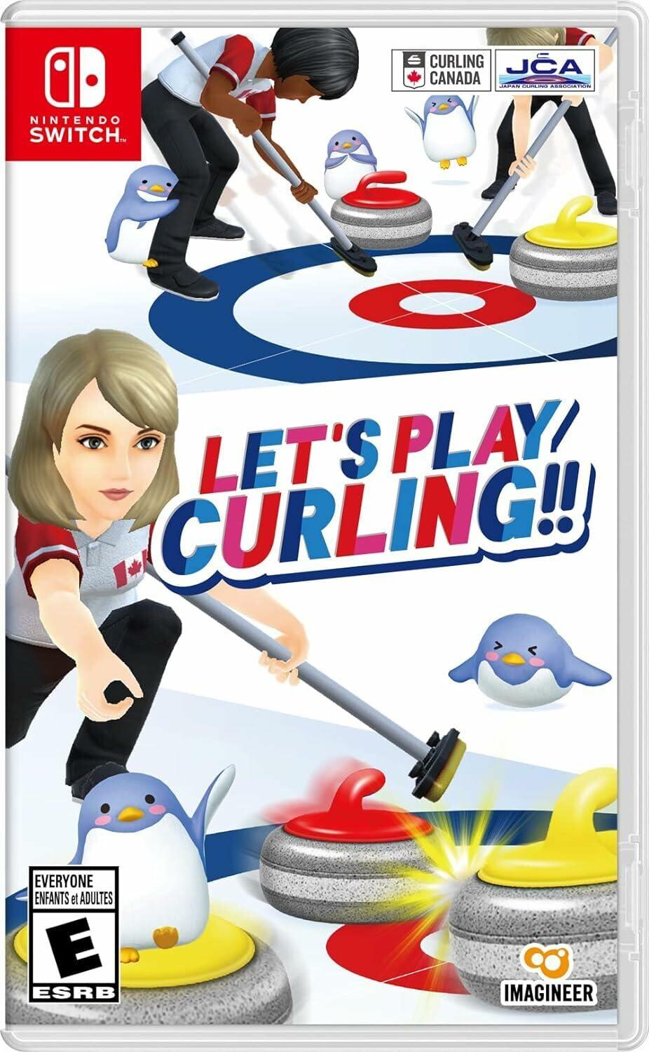 Let's Play Curling!! - Nintendo Switch [video game]