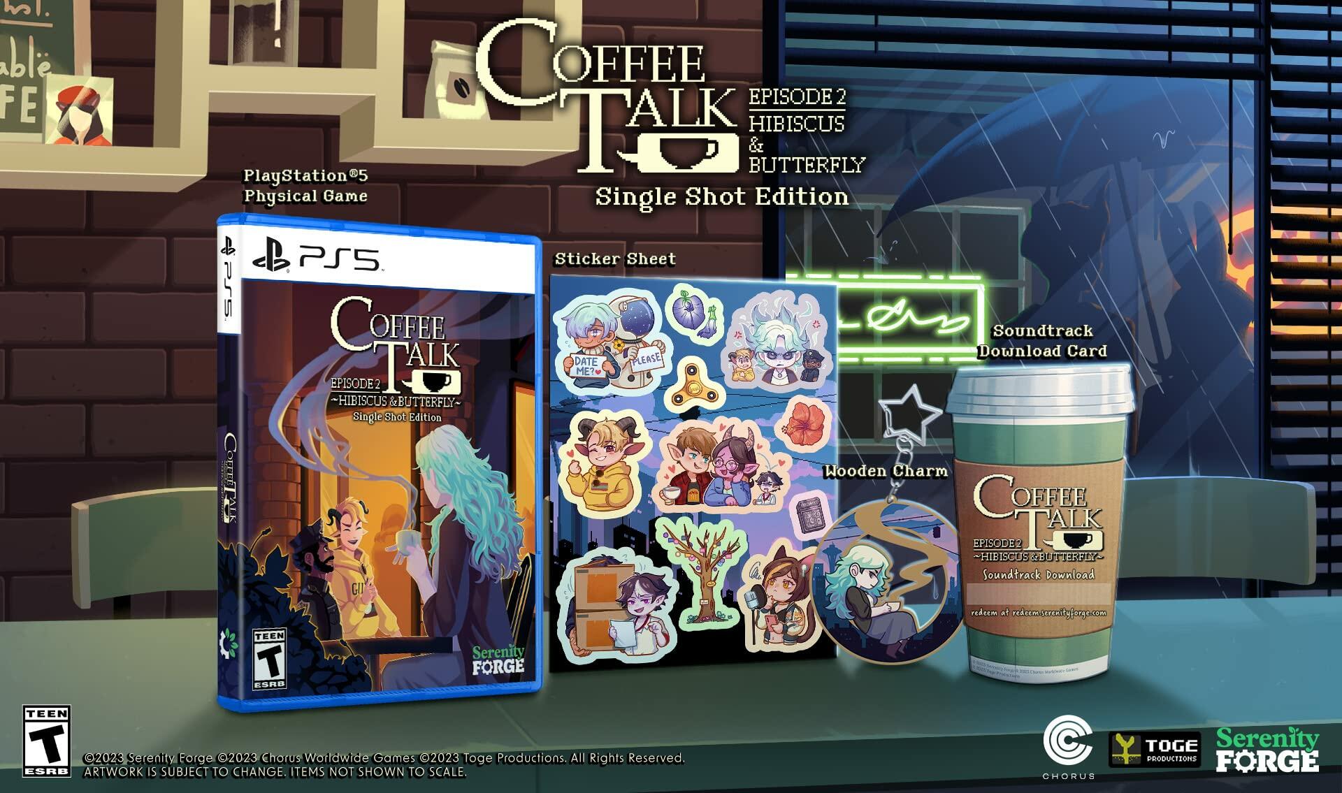 Coffee Talk Episode 2: Hibiscus & Butterfly Single Shot Edition - PlayStation 5