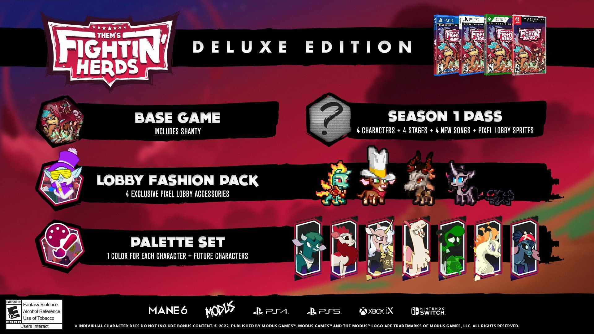 Them's Fighting Herds: Deluxe Edition - PlayStation 4